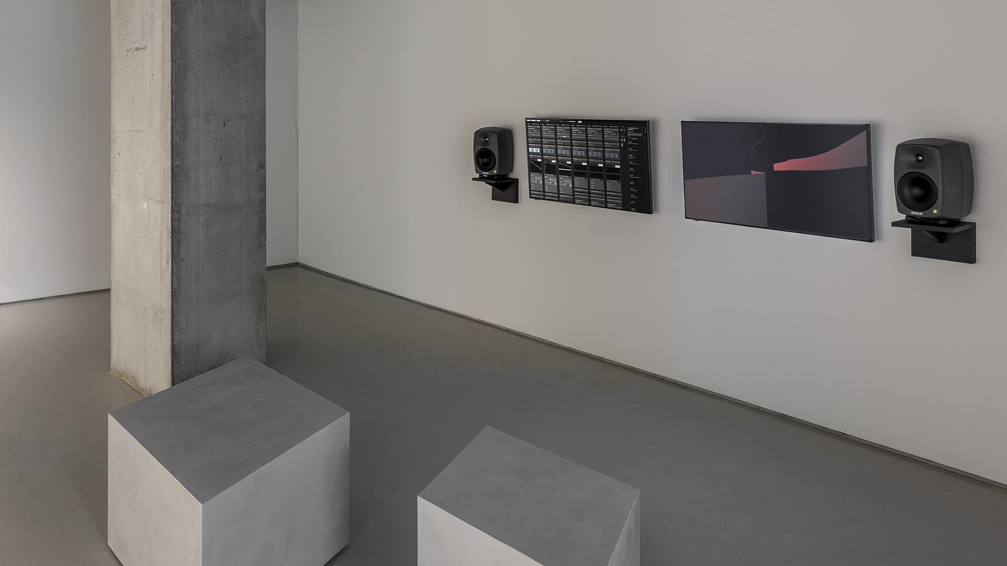 A Permanent Nostalgia for Departure installation view