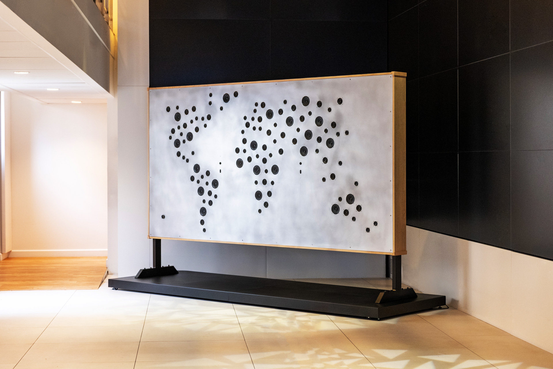 The World Ambient Sound Map installation