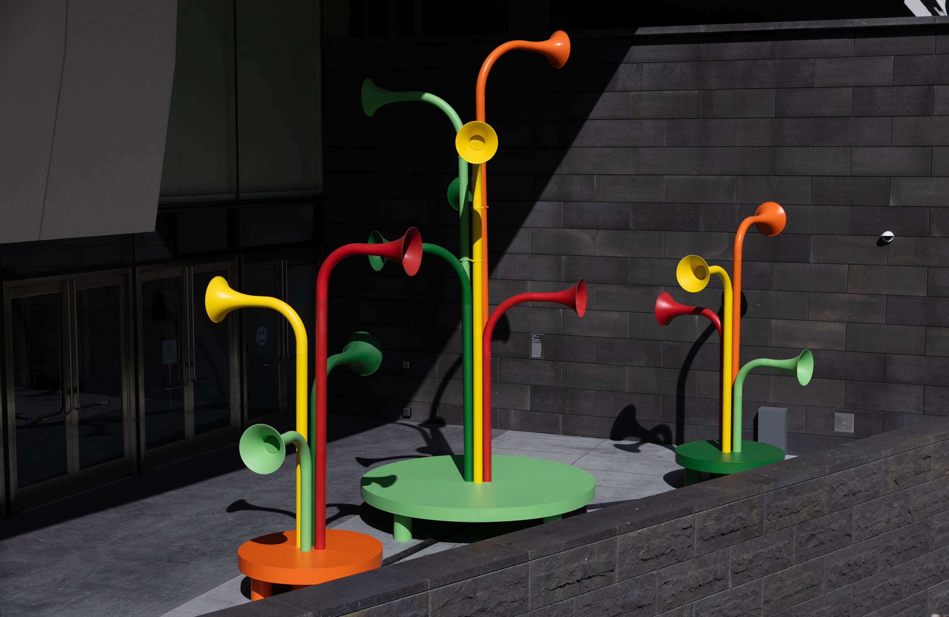 Arborhythm installation at SFMOMA